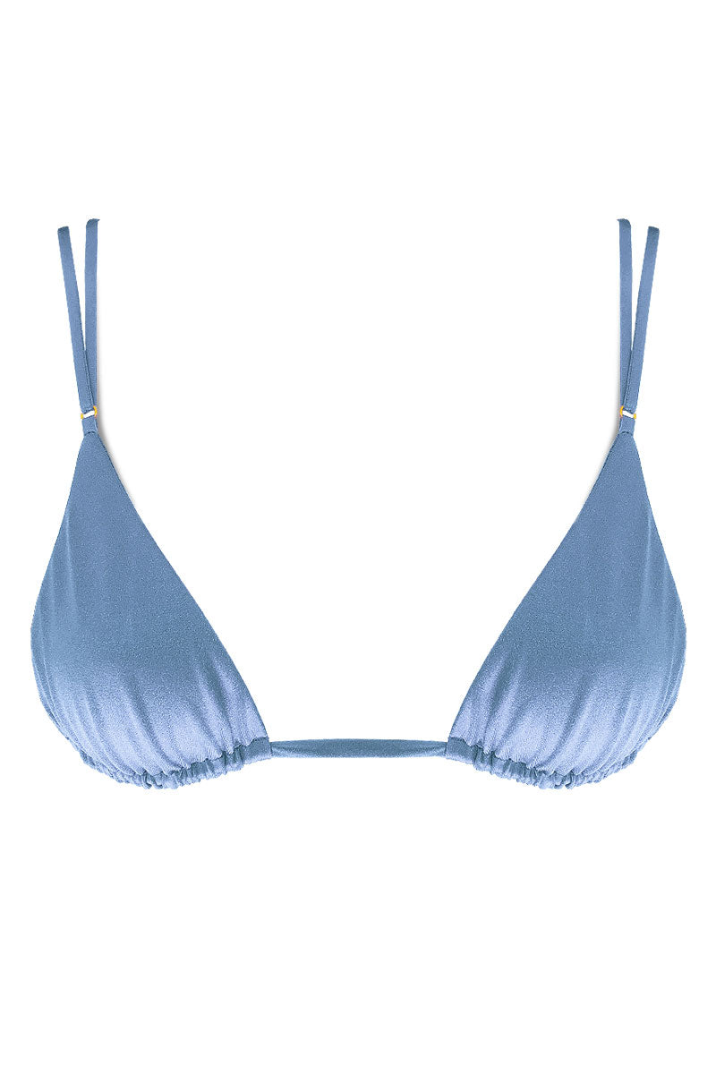 RAE TOP - SANTORINI BLUE – Palmshivers Swimwear